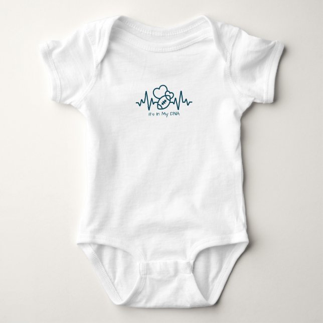Body Para Bebé Camiseta para niños Baller (Anverso)