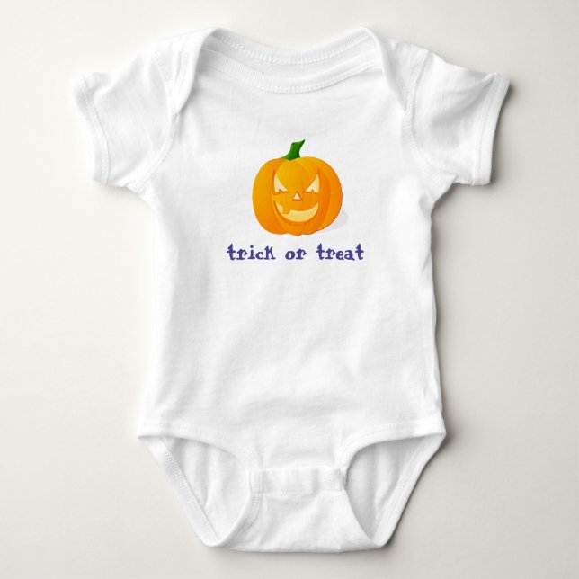 Body Para Bebé Camiseta para niños de Halloween (Anverso)