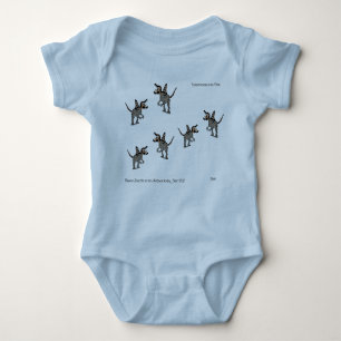 Body Para Bebé Camiseta para un niño bebé / Dinosaurio