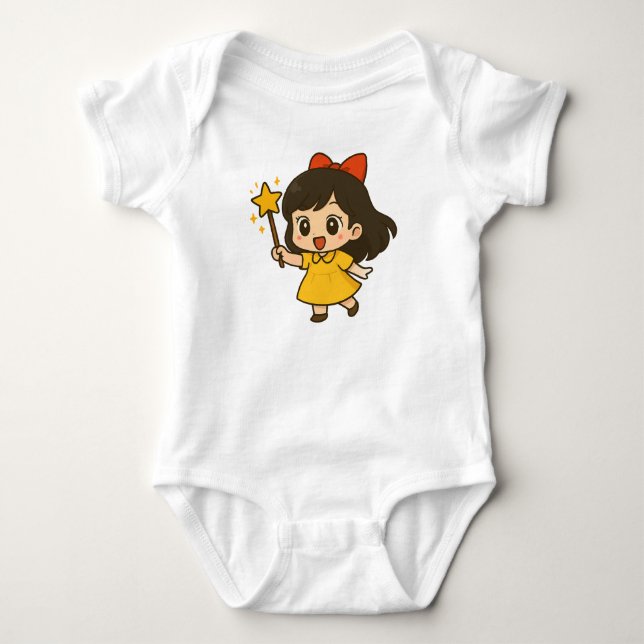 Body Para Bebé camiseta pequeña con ilustraciones divertidos para (Anverso)