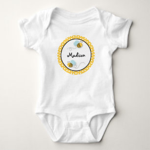Body Para Bebé Camiseta personalizada de bebé con burbujas dulces