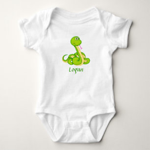 Body Para Bebé Camiseta personalizada de la serpiente