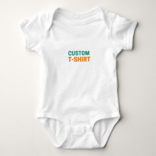 Body Para Bebé Camiseta personalizado - Diseño personalizado, úni