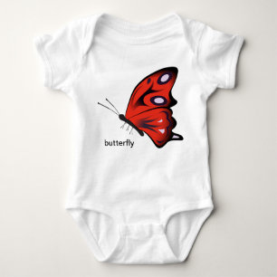 Body Para Bebé camiseta premium para mariposa