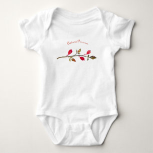 Body Para Bebé Camiseta Rose Hip  Autumn Princess