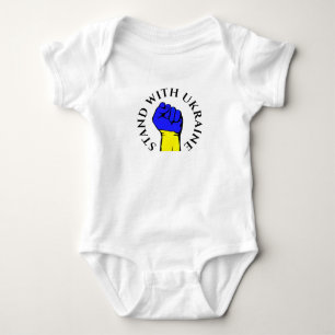 Body Para Bebé Camiseta STAND WITH UKRAINE