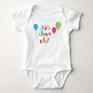 Body Para Bebé Camiseta vieja de 365 días