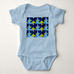 Body Para Bebé Camiseta Whispers Blue 6 meses