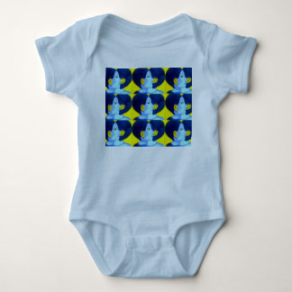 Body Para Bebé Camiseta Whispers Blue 6 meses