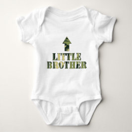 Body Para Bebé Camo LITTLE Brother shirt / idea de bebé grande