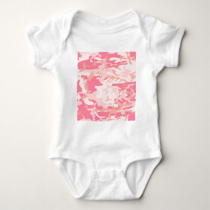 Body Para Bebé Camo rosa - Girly Camo