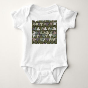 Body Para Bebé Camo Triangles