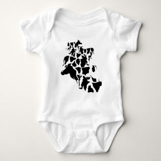 Body Para Bebé Camouflage cattle