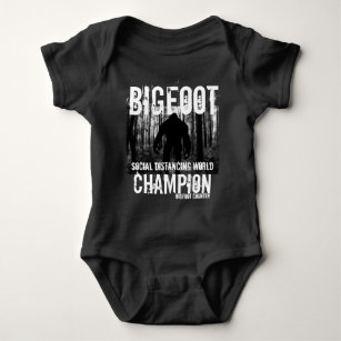 Body Para Bebé Campeón de la Distancia Social Bigfoot