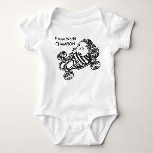 Body Para Bebé campeón futuro del mundo de la enredadera de una