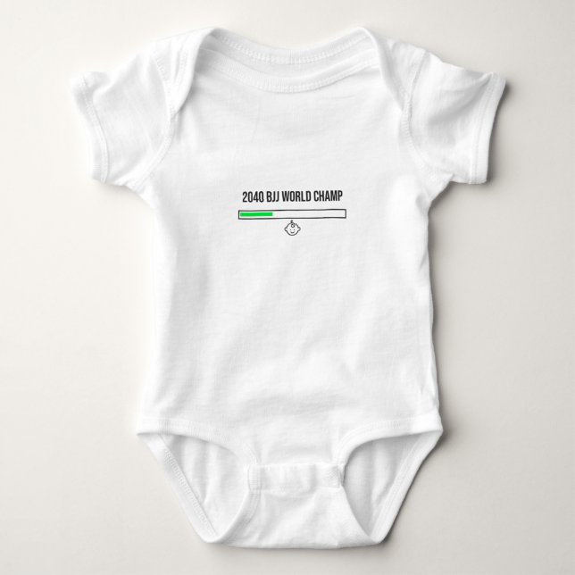 Body Para Bebé Campeón Mundial BJJ 2040 (Anverso)