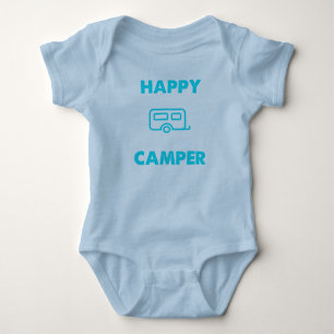 Body Para Bebé Camper feliz - Bebé de un trozo de cuerpo