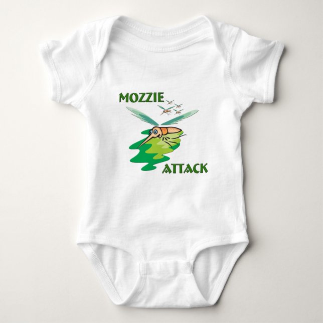 Body Para Bebé Camping Mozzie (Anverso)