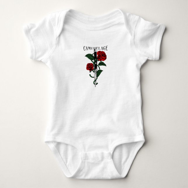 Body Para Bebé Camuflaje (Anverso)