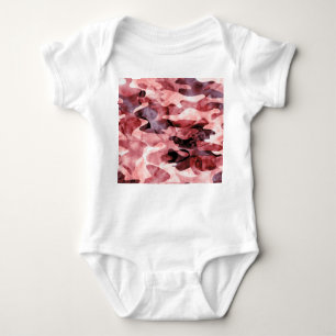 Body Para Bebé Camuflaje de acuarela abstracta: tintineo.