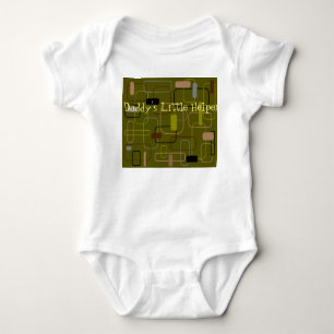 Body Para Bebé Camuflaje moderno de mediados de siglo