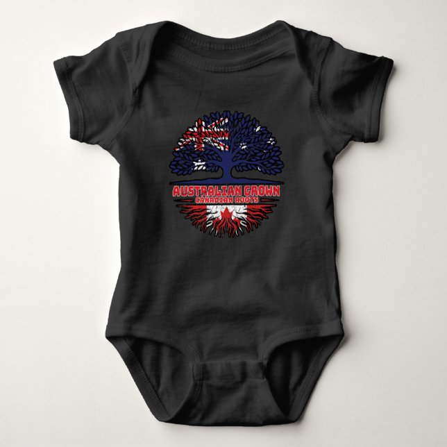 Body Para Bebé Canadá Australia Australia Australia Australia Roo (Anverso)
