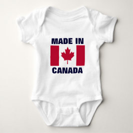Body Para Bebé CANADÁ: Hecho en Canadá