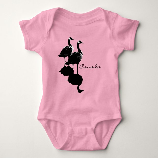 Body Para Bebé Canadá: Regalos de Cebolla de Goma y Cebada Canadá (Anverso)