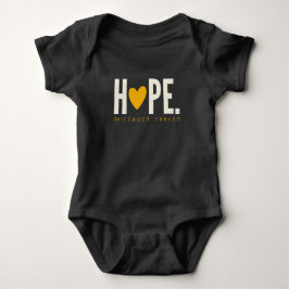 Body Para Bebé cáncer infantil HOPE Baby Bodysuit One Piece