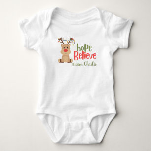 Body Para Bebé cáncer infantil. Navidades personalizados Baby Bod