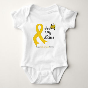 Body Para Bebé Cáncer infantil para mi hermana