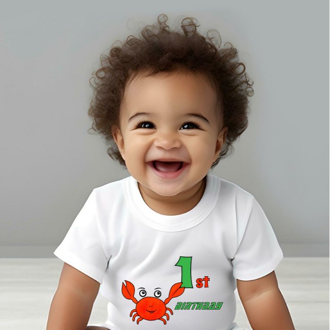 Body Para Bebé Cangrejo pequeño (Subido por el creador)