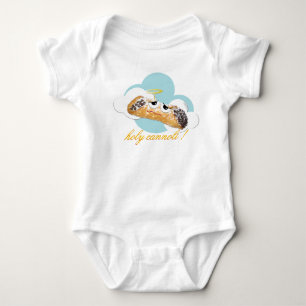 Body Para Bebé "cannoli santo!" camiseta chistosa de la parodia