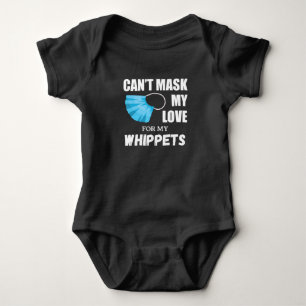 Body Para Bebé Cant Mask My Love For Whippet, Dog Lover Gift T-Sh