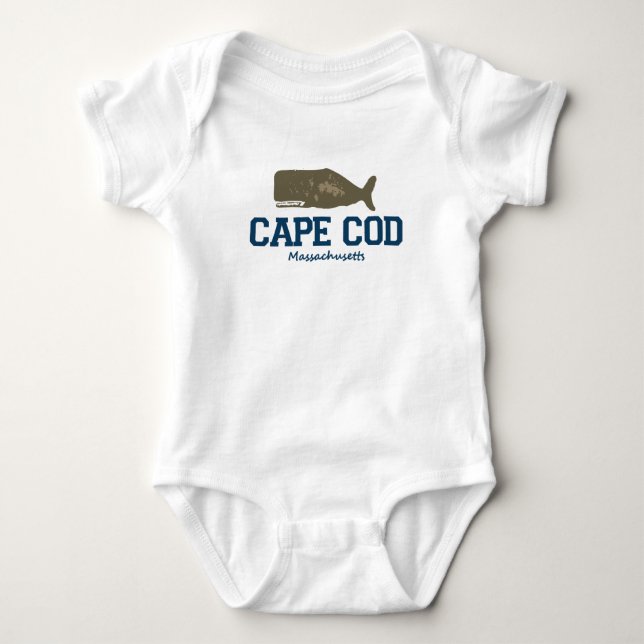 Body Para Bebé Cape Cod - Massachusetts (Anverso)