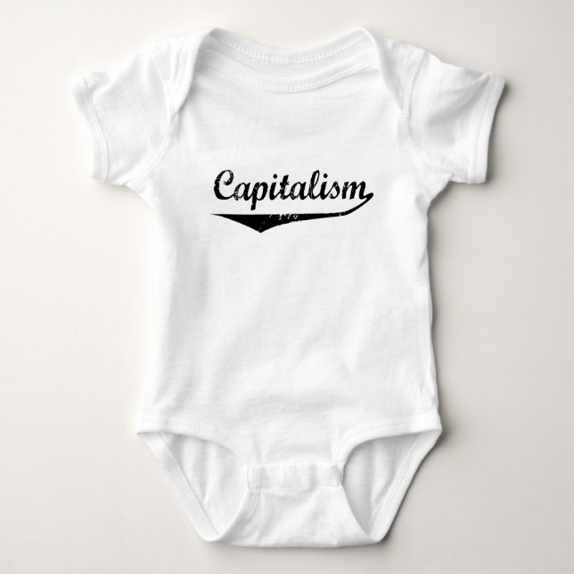 Body Para Bebé Capitalismo (Anverso)