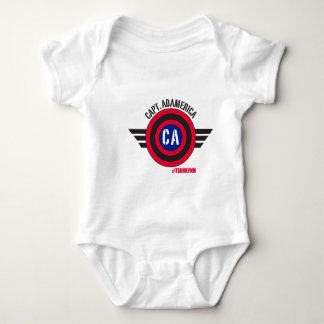 Body Para Bebé Capitán Adamerica Infant Tee