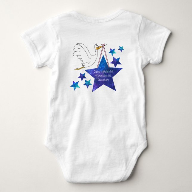 Body Para Bebé Capricorn Baby Bodysuit (Reverso)