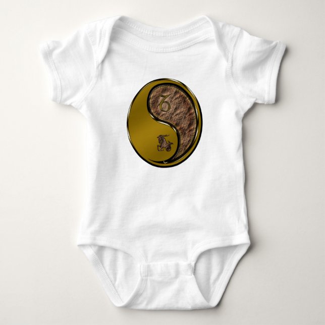 Body Para Bebé Capricornio (Anverso)