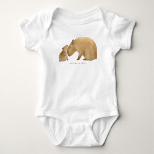Body Para Bebé Capybara Baby T-Shirt Baby Bodysuit