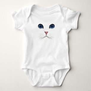 Body Para Bebé cara de gato