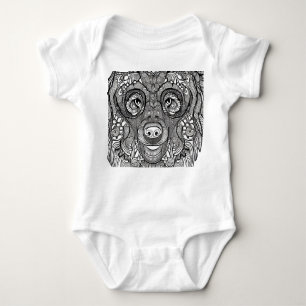 Body Para Bebé Cara del oso