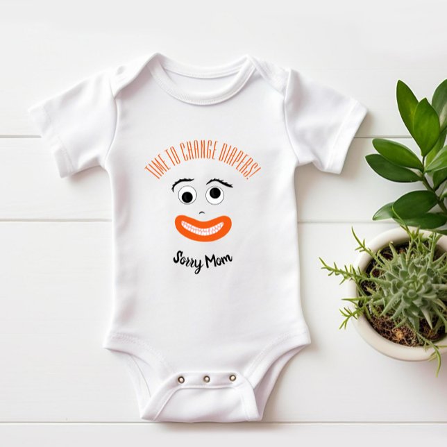 Body Para Bebé Cara divertida (Subido por el creador)