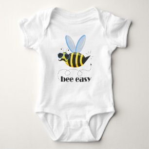 Body Para Bebé Carácter abeja con gafas de sol bigote Bee Easy