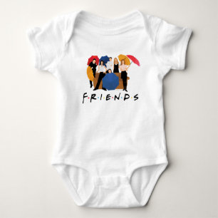 Body Para Bebé Carácter FRIENDS™ Silhouette T-Shirt