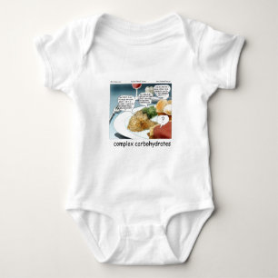 Body Para Bebé Carbohidratos Demasiado Complejos Regalos y Camise