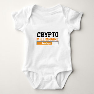 Body Para Bebé Carga de Crypto Millionaire