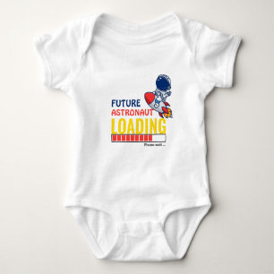 Body Para Bebé Carga futura de astronautas Unisex de moda recié