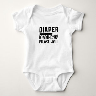 Body Para Bebé Cargar pañales Por Favor Esperar Bebé Unisex