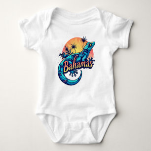 Body Para Bebé Caribe gecko de Bahamas
